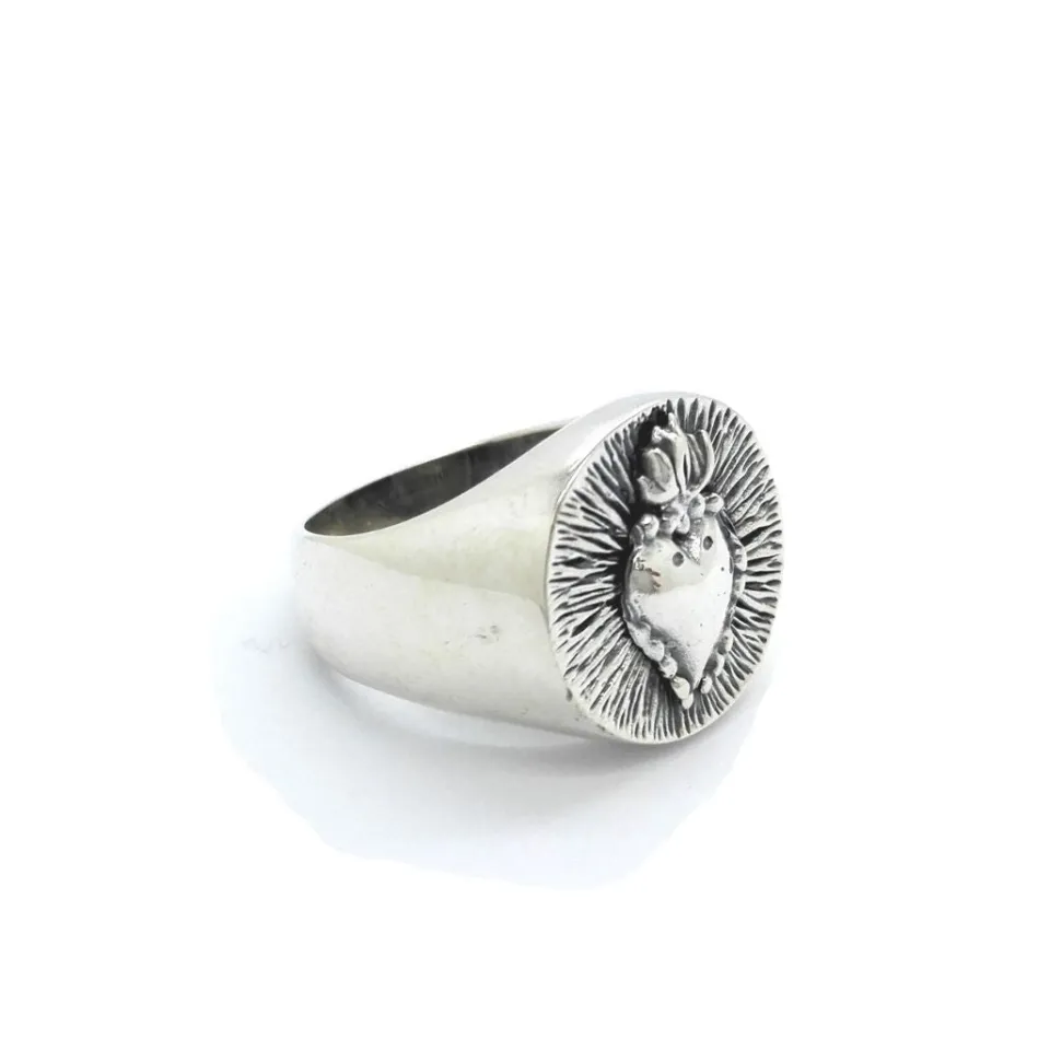 Anelli*Spadarella Gioielli Anello cuore sacro - AN661