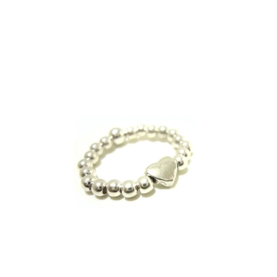 Anelli | Anelli Spadini*Spadarella Gioielli Anello elastico cuore - SPAN18
