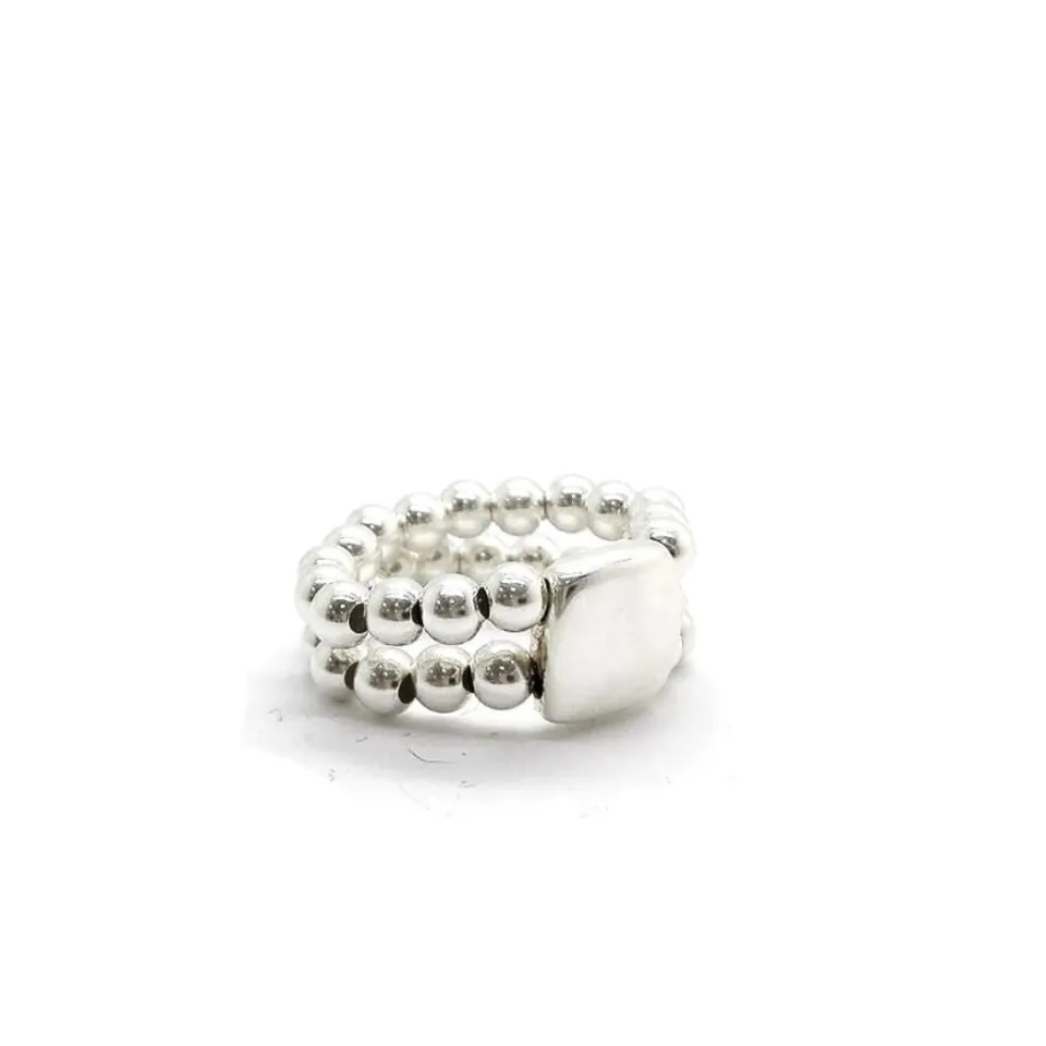 Anelli | Anelli Spadini*Spadarella Gioielli Anello elastico quadrato - SPAN45