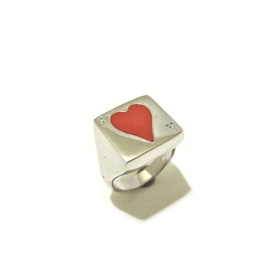 Anelli*Spadarella Gioielli Anello Jocker Cuori - AN402