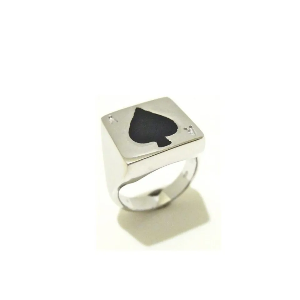 Anelli*Spadarella Gioielli Anello Jocker Picche - AN400