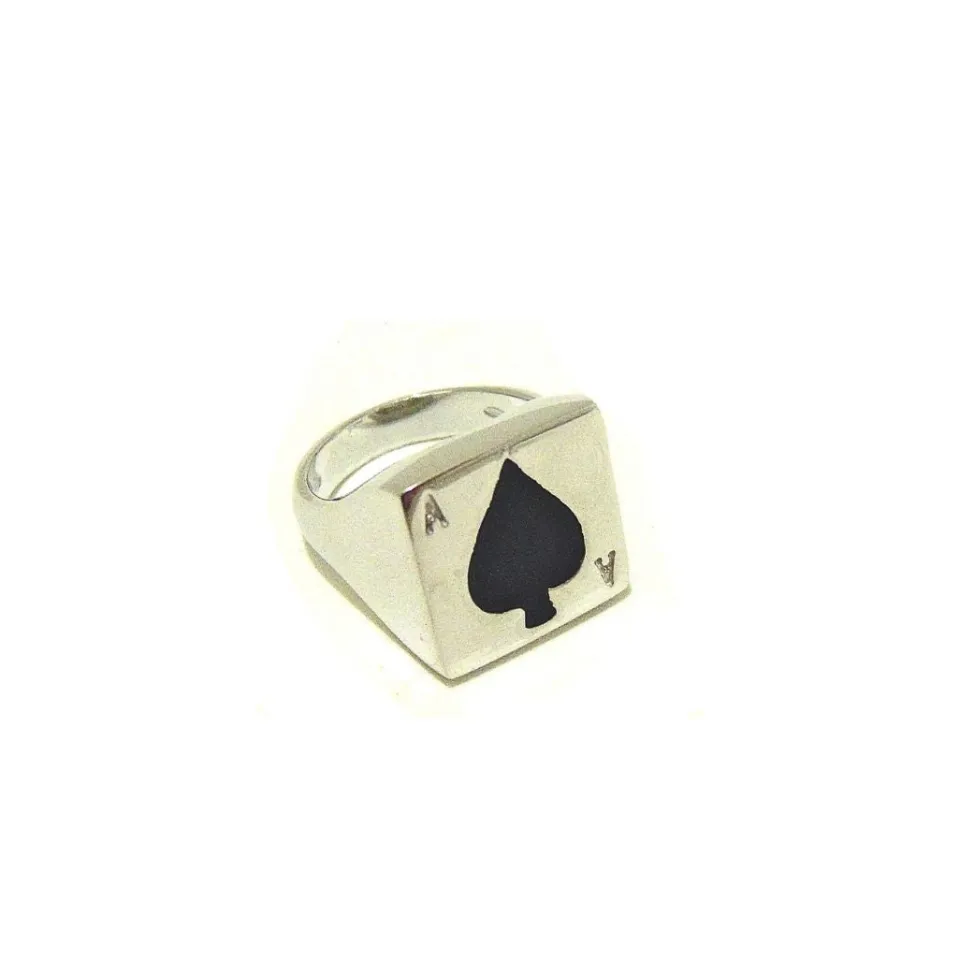 Anelli*Spadarella Gioielli Anello Jocker Picche - AN400