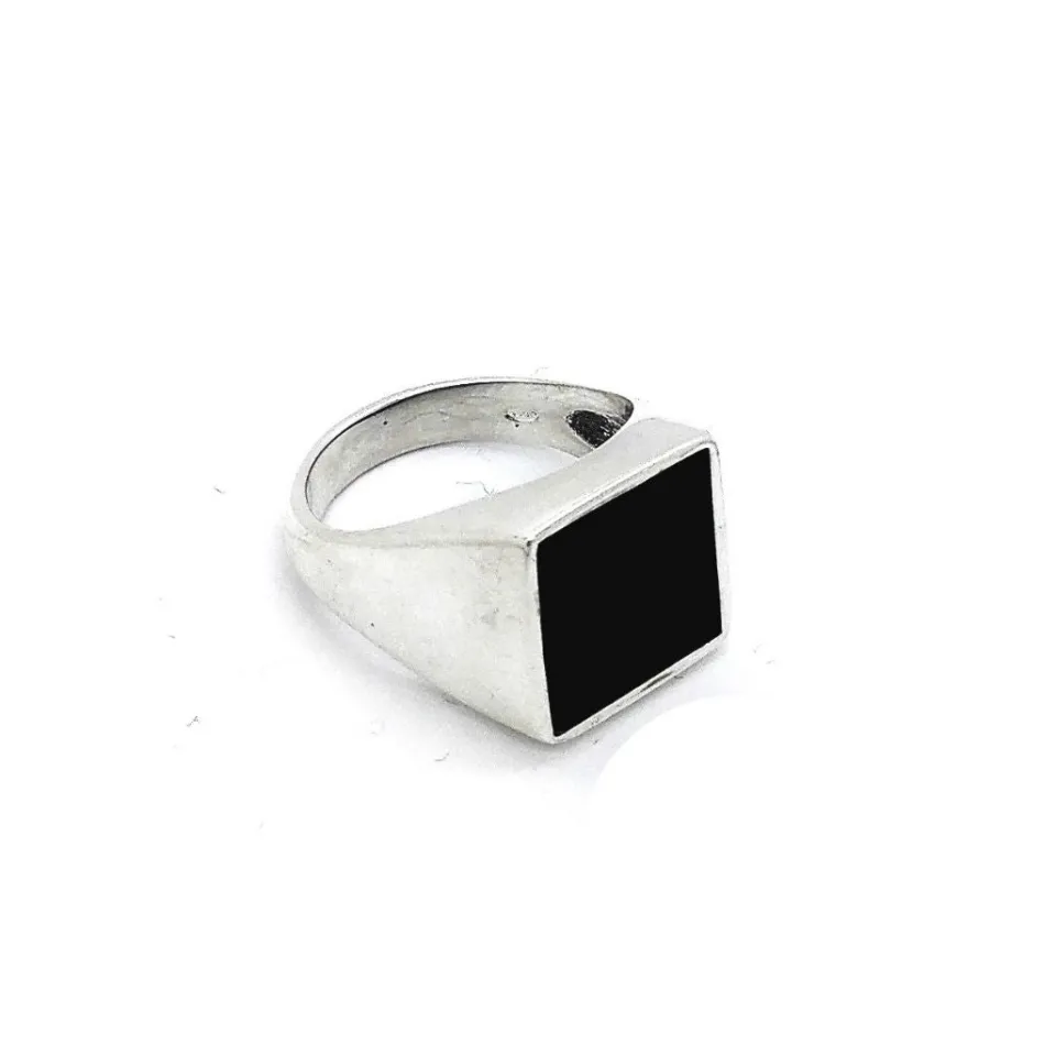 Anelli*Spadarella Gioielli Anello pietra quadrato - AN672
