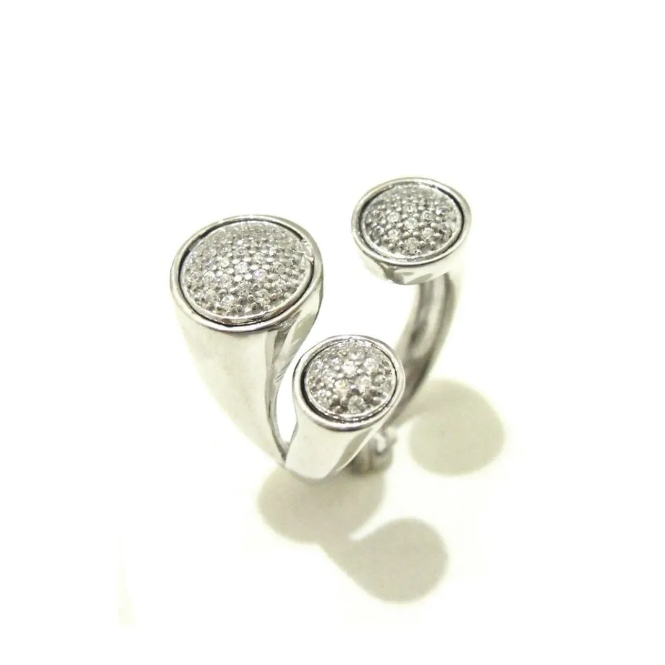 Anelli*Spadarella Gioielli Anello zirconi - AN589
