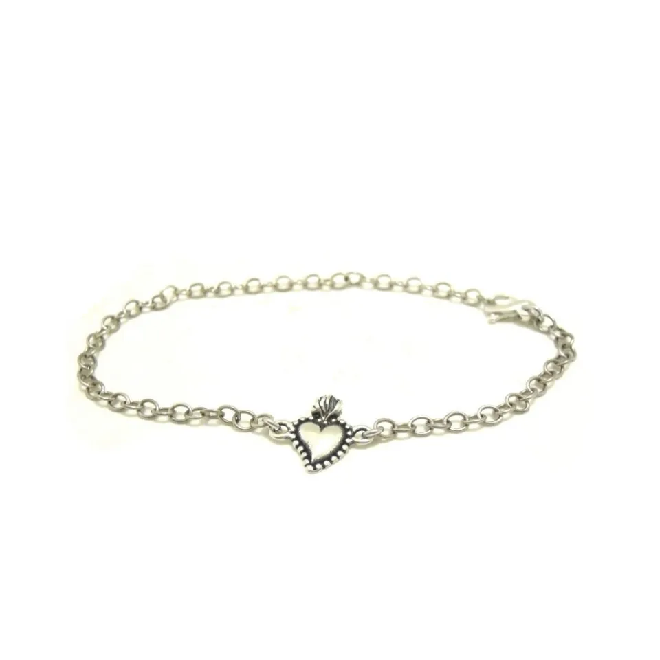 Bracciali*Spadarella Gioielli Bracciale cuore sacro - BR479