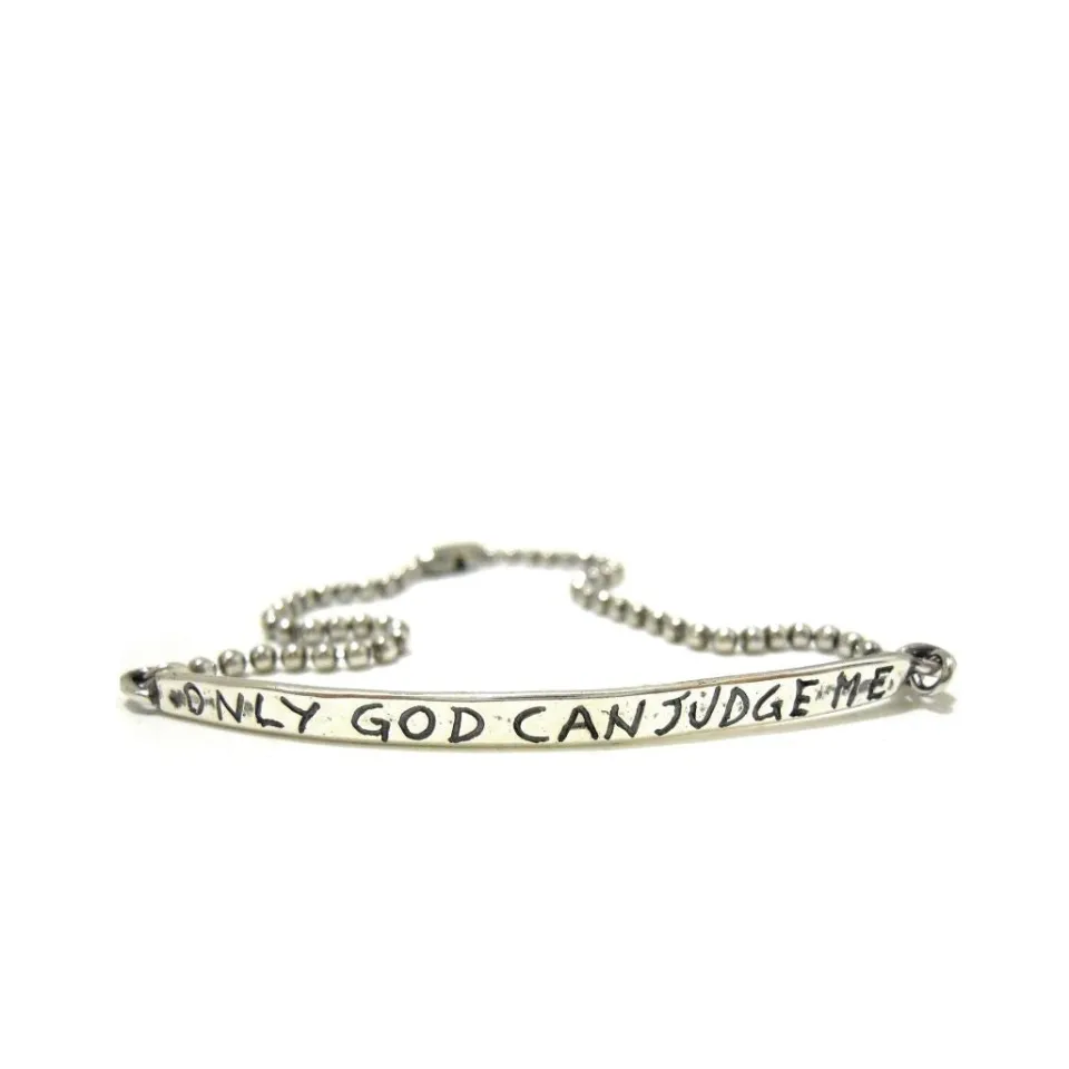 Bracciali*Spadarella Gioielli Bracciale Only god can judge me - BR461