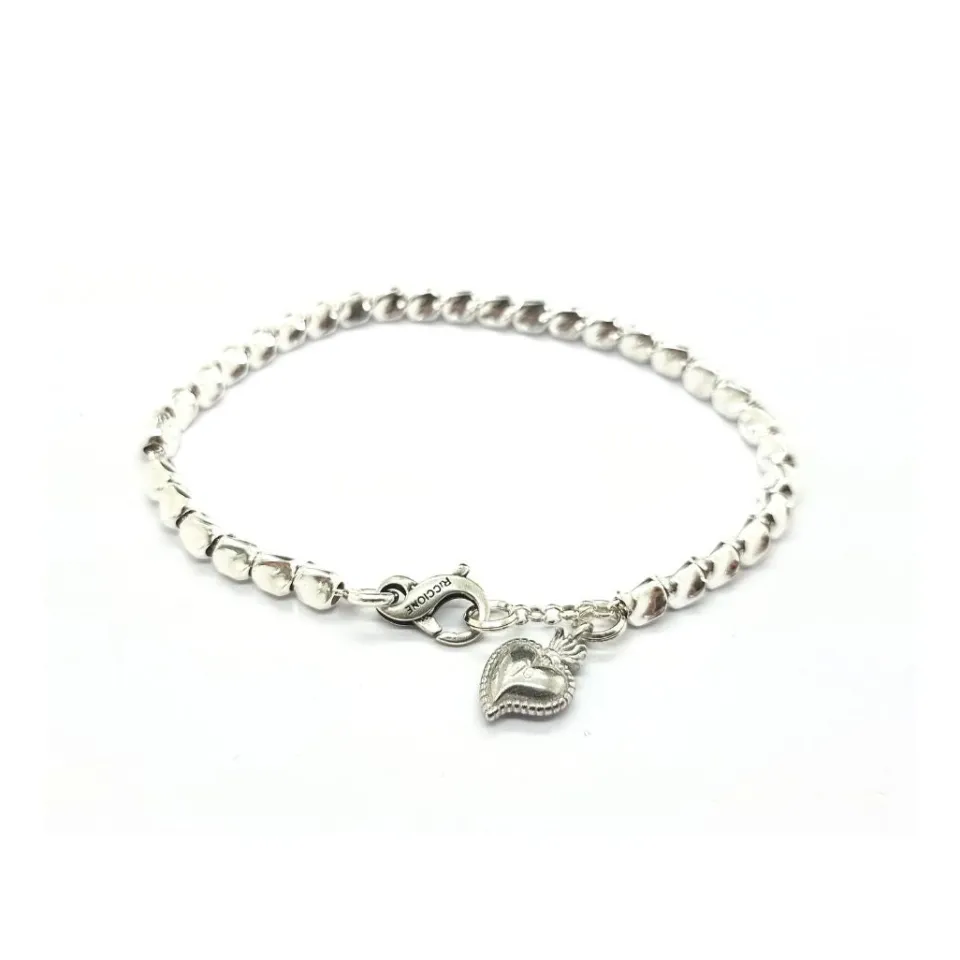 Bracciali*Spadarella Gioielli Bracciale pendente cuore sacro - SPBR625