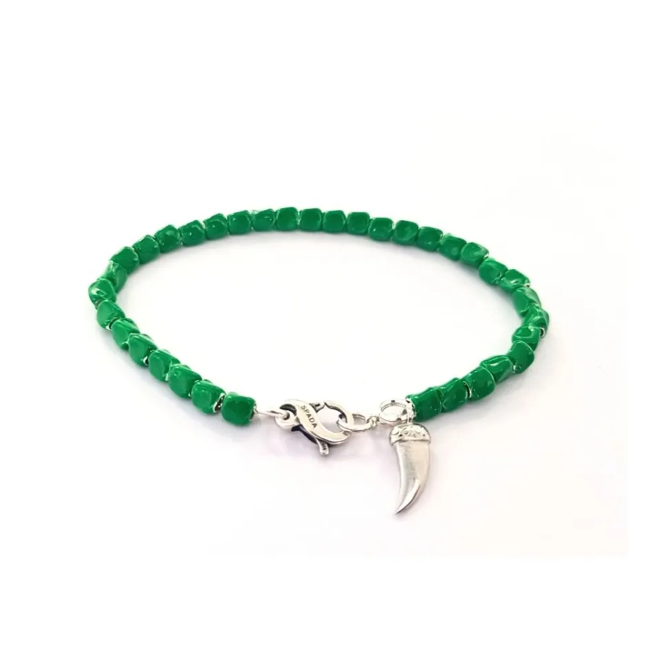 Bracciali*Spadarella Gioielli Bracciale smaltato cornetto - SPBR621X