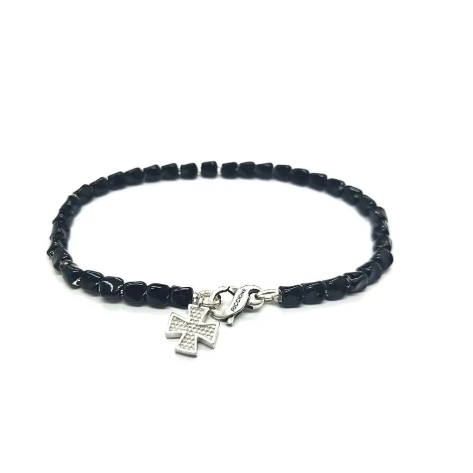 Bracciali*Spadarella Gioielli Bracciale smaltato croce - SPBR624X