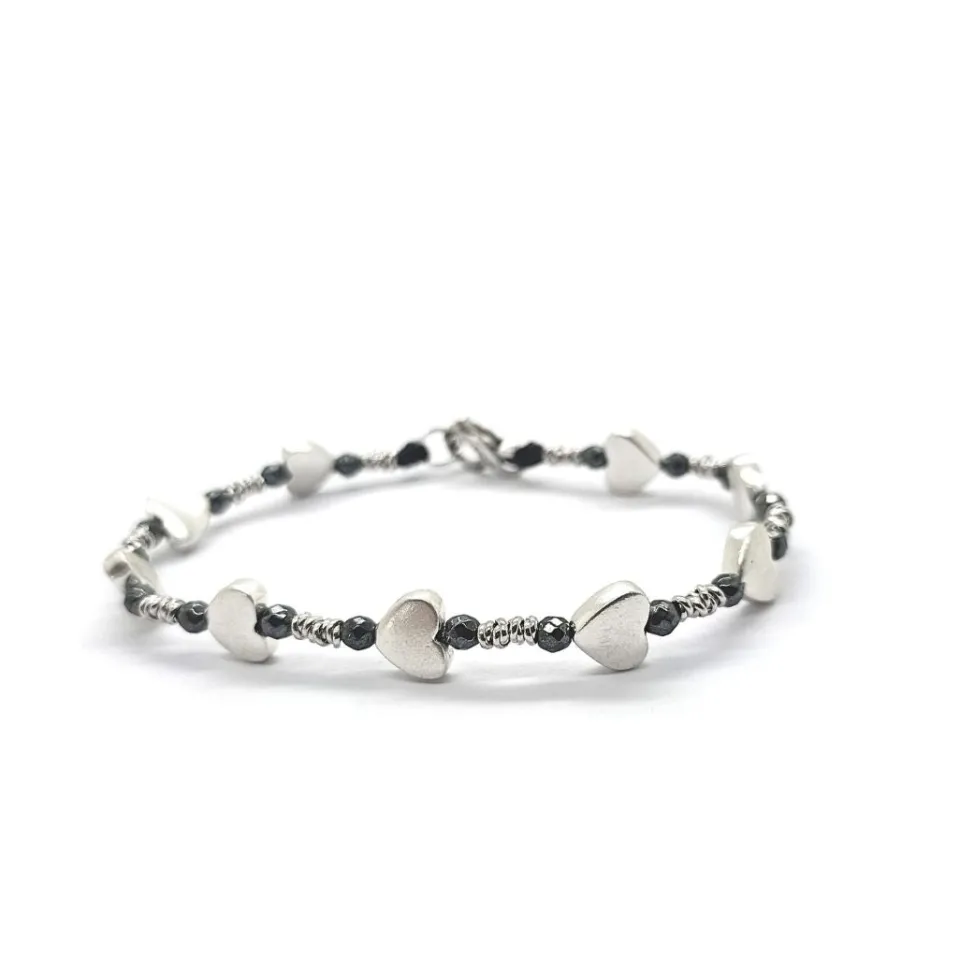 Bracciali | Bracciali Spadini*Spadarella Gioielli Bracciale spadino cuori - SPBR599