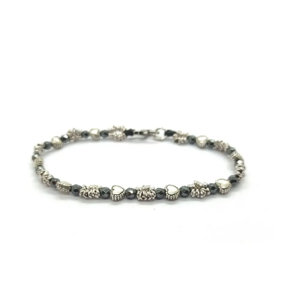 Bracciali | Bracciali Spadini*Spadarella Gioielli Bracciale spadino cuoricini - SPBR611