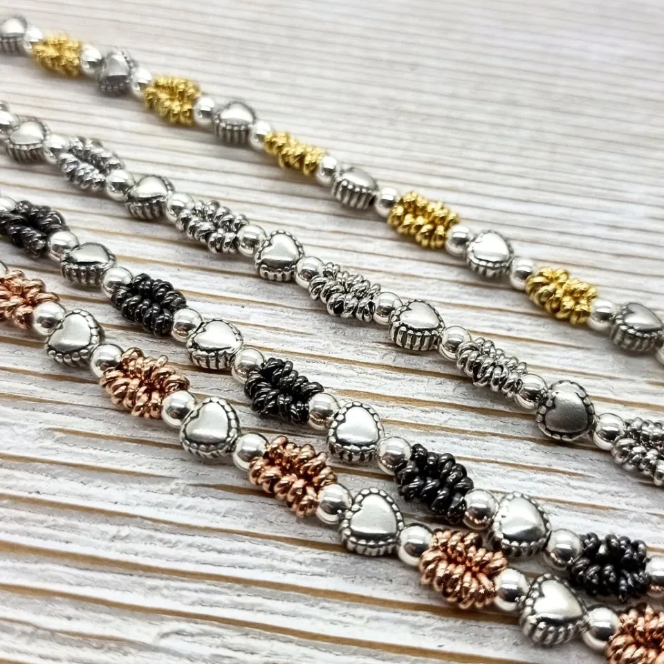 Bracciali | Bracciali Spadini*Spadarella Gioielli Bracciale spadino cuoricini - SPBR612