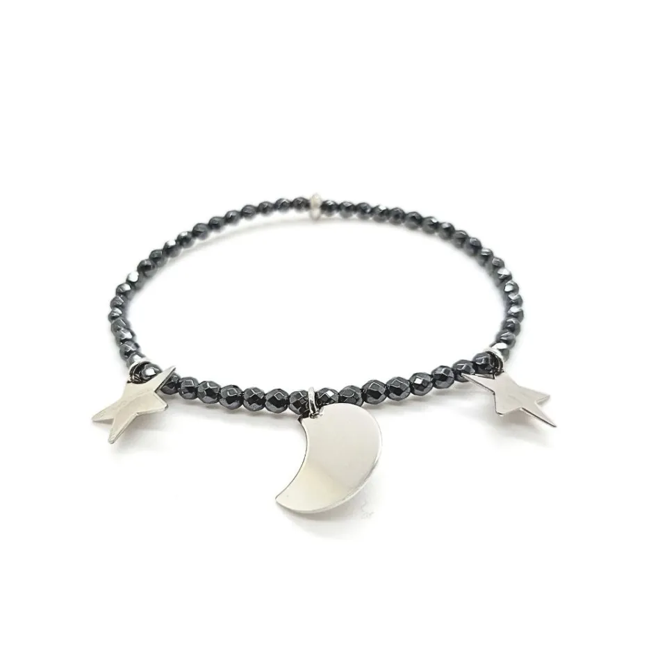 Bracciali | Bracciali Spadini*Spadarella Gioielli Bracciale spadino elastico sky - SPBR105