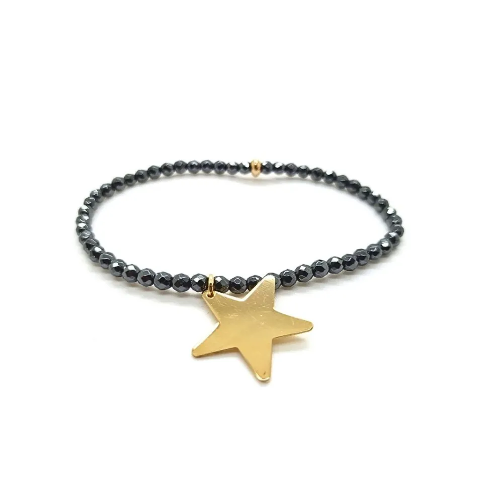 Bracciali | Bracciali Spadini*Spadarella Gioielli Bracciale spadino elastico stella - SPBR127