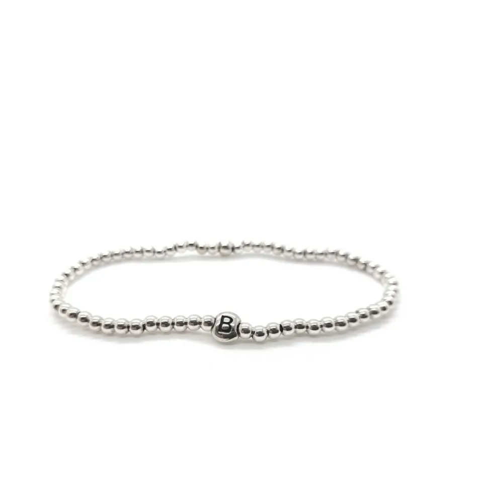 Bracciali | Bracciali Spadini*Spadarella Gioielli Bracciale spadino elastico lettera - SPBR357