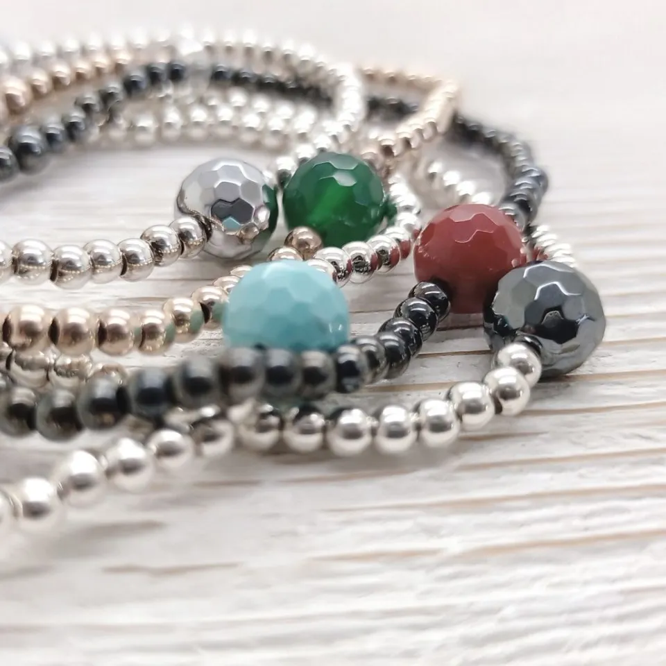 Bracciali | Bracciali Spadini*Spadarella Gioielli Bracciale spadino elastico con pietra - SPBR037