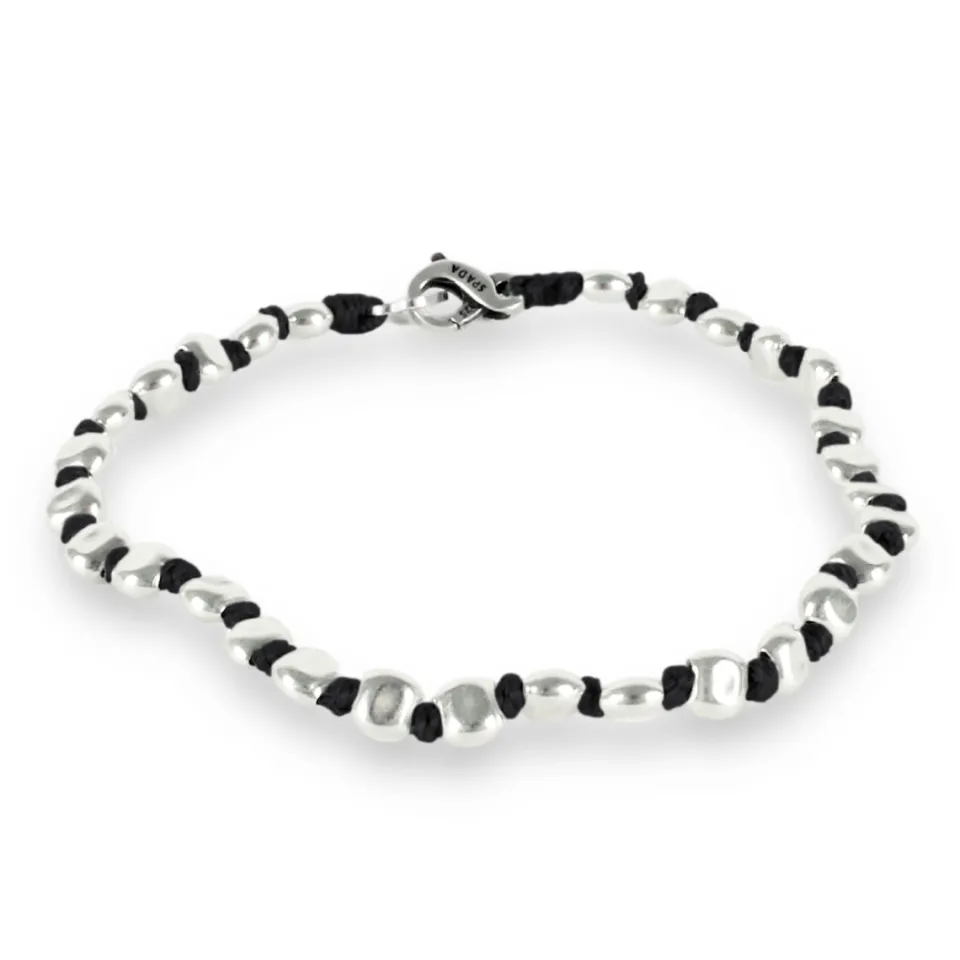 Bracciali | Bracciali Spadini*Spadarella Gioielli Bracciale spadino globuli piccoli - SPBR274