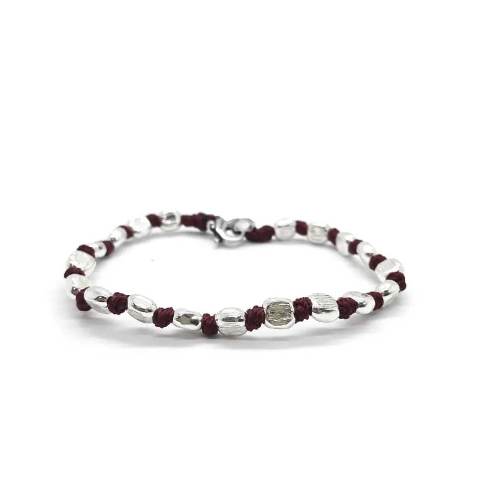 Bracciali | Bracciali Spadini*Spadarella Gioielli Bracciale spadino globuli rigati - SPBR535