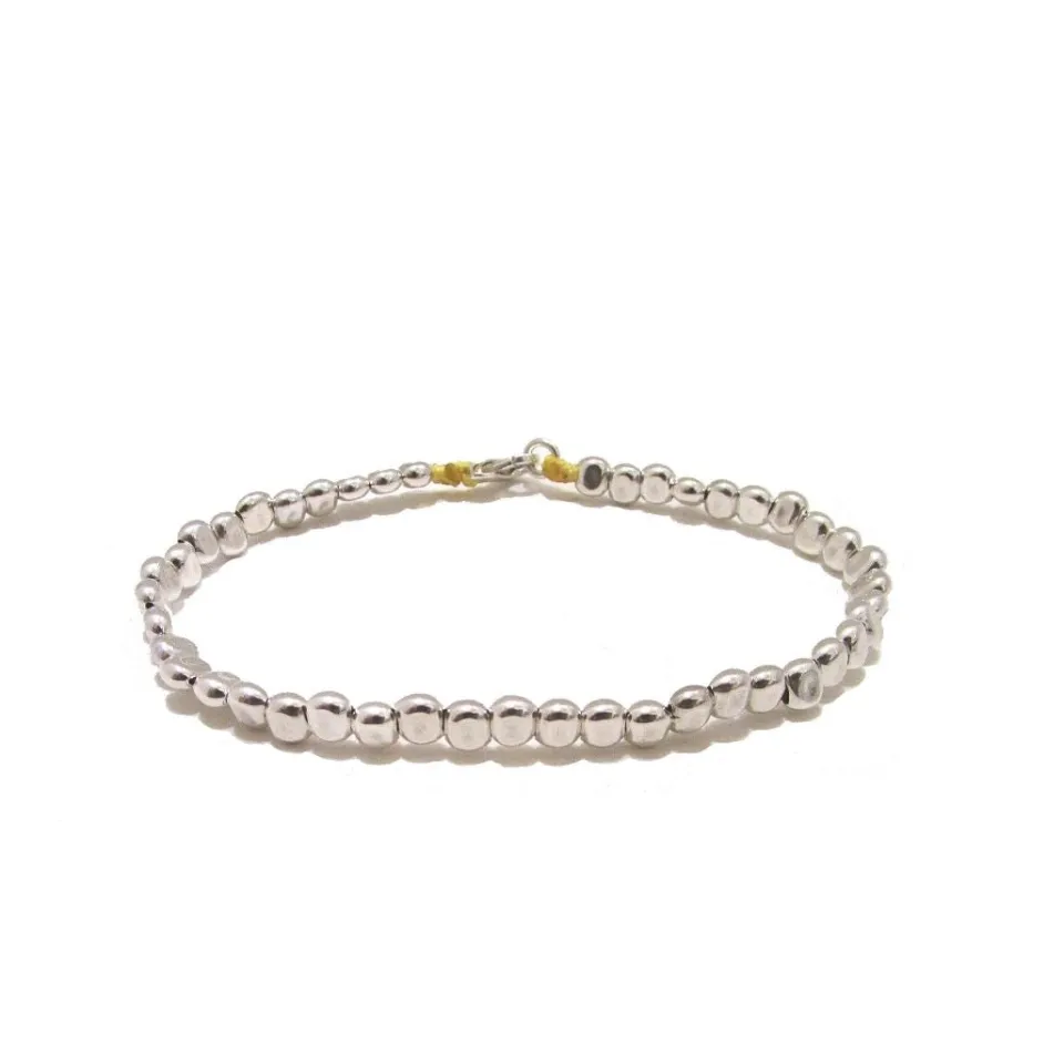 Bracciali | Bracciali Spadini*Spadarella Gioielli Bracciale spadino globuli piccoli - SPBR342