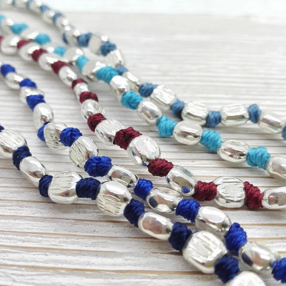 bracciale_spadino_globuli_1-2.webp Bracciali | Bracciali Spadini*Spadarella Gioielli Bracciale spadino globuli rigati - SPBR535