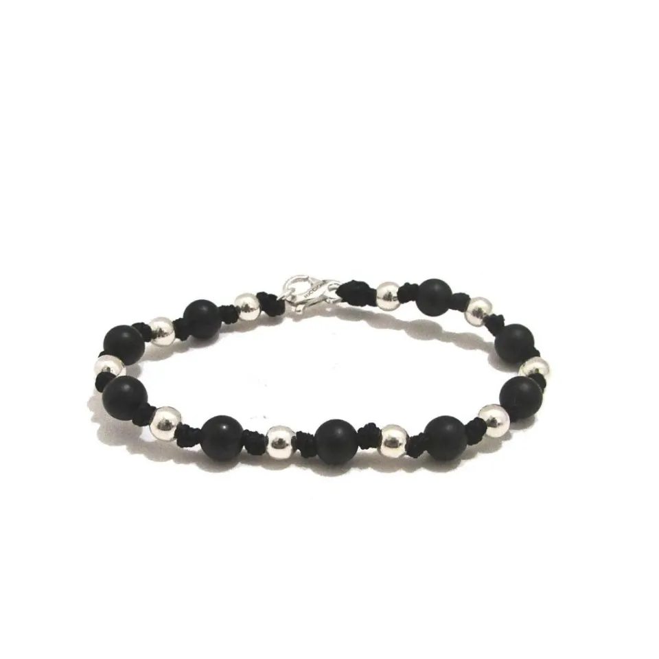 Bracciali | Bracciali Spadini*Spadarella Gioielli Bracciale spadino onice - SPBR347