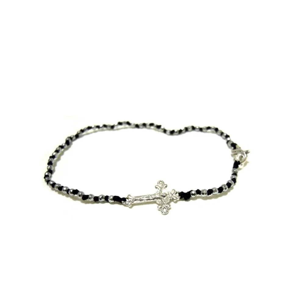 Bracciali | Bracciali Spadini*Spadarella Gioielli Bracciale spadino rosario ematite - SPBR250