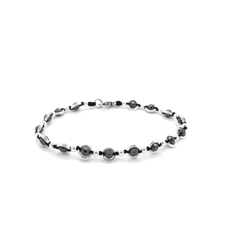 Bracciali | Bracciali Spadini*Spadarella Gioielli Bracciale spadino Saturno pietre - SPBR478