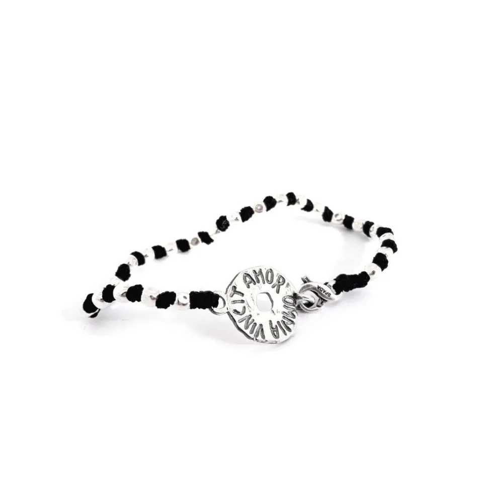 Bracciali | Bracciali Spadini*Spadarella Gioielli Bracciale spadino targhetta Virgilio - SPBR453