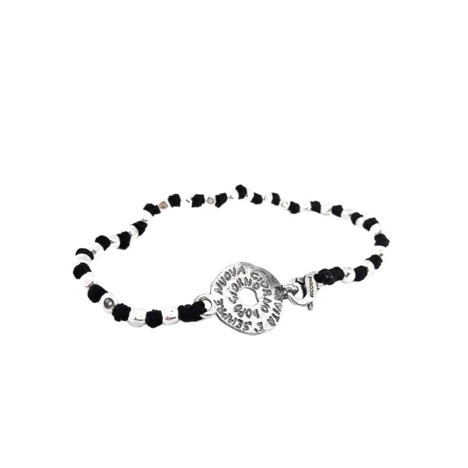 Bracciali | Bracciali Spadini*Spadarella Gioielli Bracciale spadino targhetta Gandhi - SPBR454