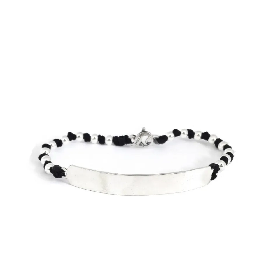 Bracciali | Bracciali Spadini*Spadarella Gioielli Bracciale spadino targhetta - SPBR464