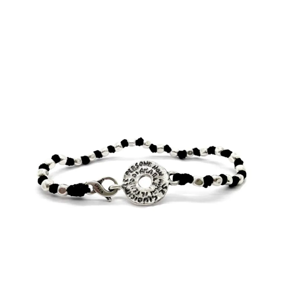 Bracciali | Bracciali Spadini*Spadarella Gioielli Bracciale spadino targhetta Madre Teresa - SPBR455