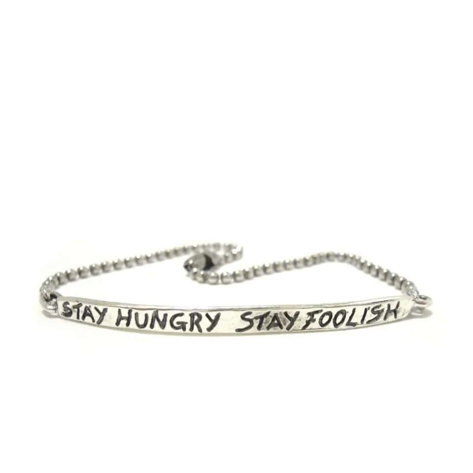 Bracciali*Spadarella Gioielli Bracciale Stay hungry stay foolish - BR463