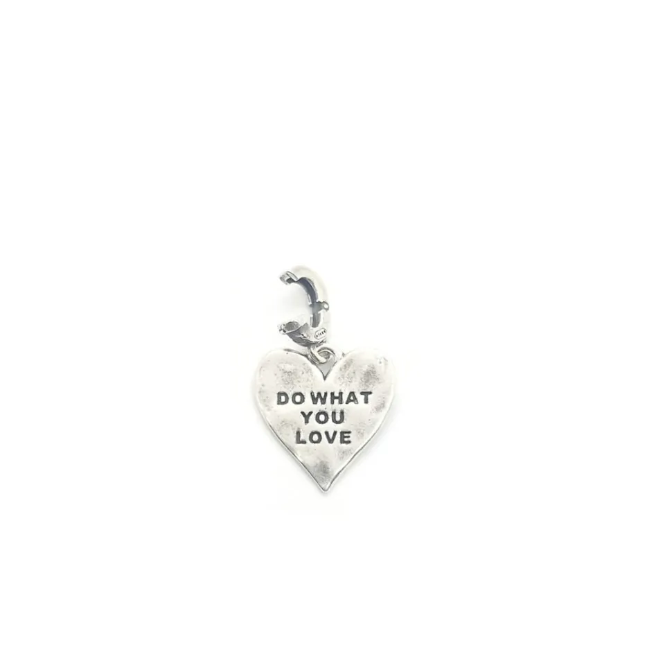 Charms Irene Collection*Spadarella Gioielli Charm cuore Do what you love - CIC21