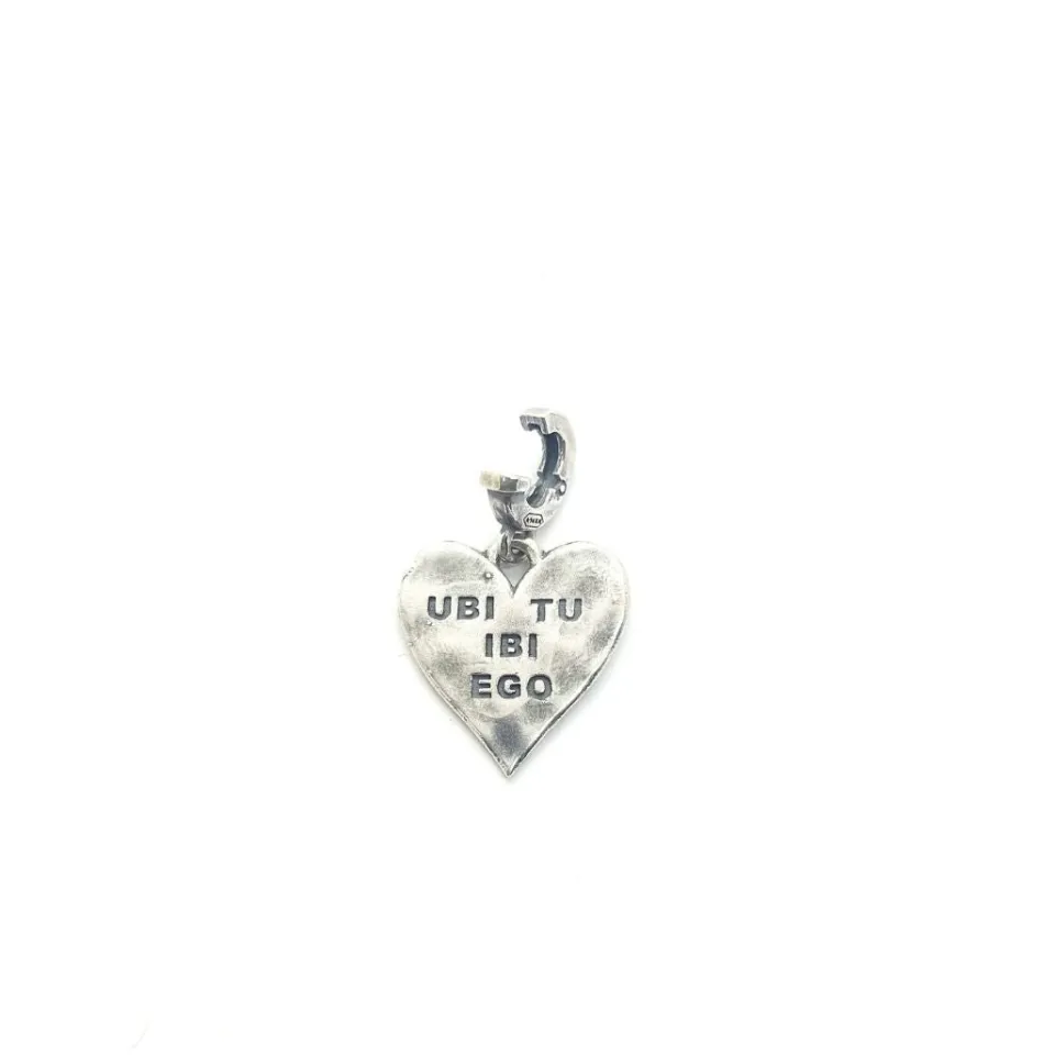 Charms Irene Collection*Spadarella Gioielli Charm cuore Ubi tu ibi ego - CIC33
