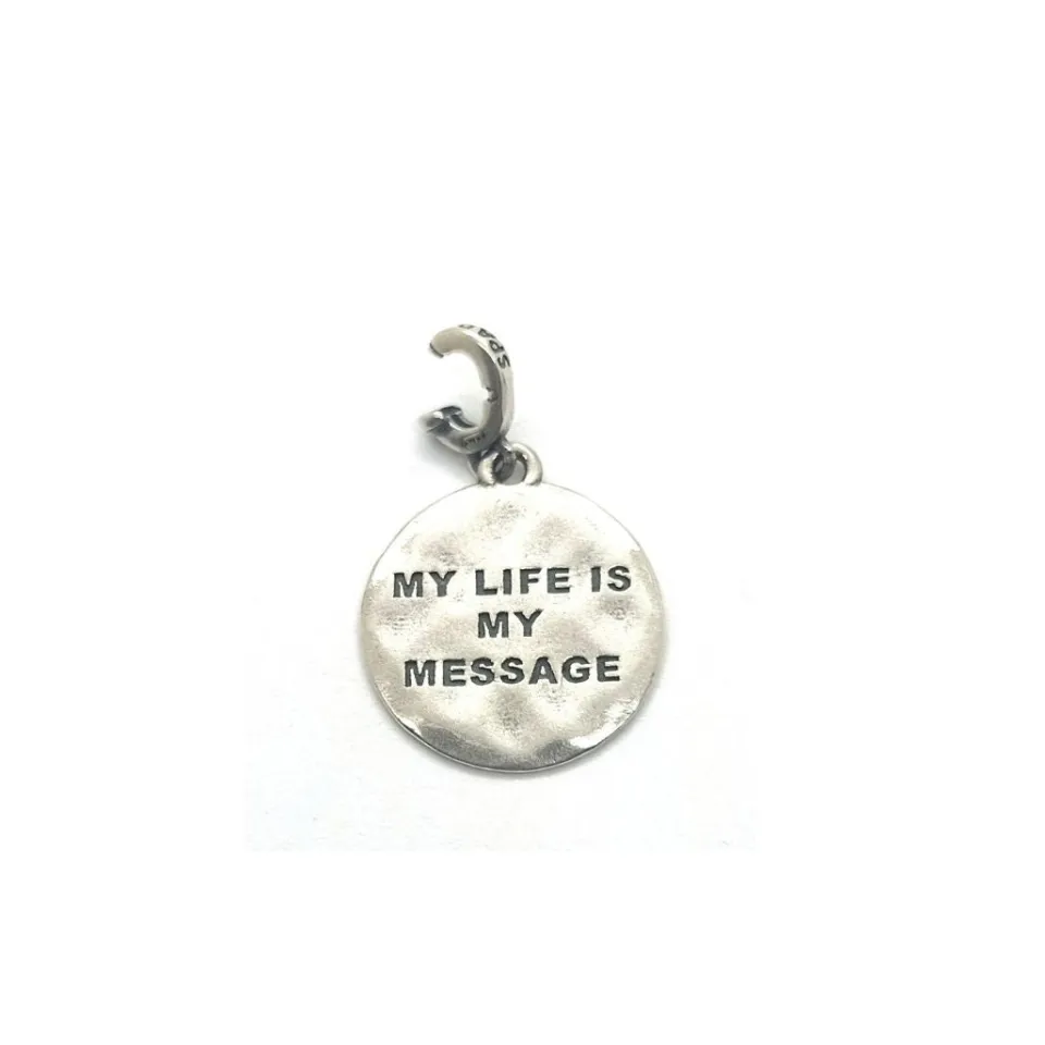 Charms Irene Collection*Spadarella Gioielli Charm targhetta My life is... - CIC6