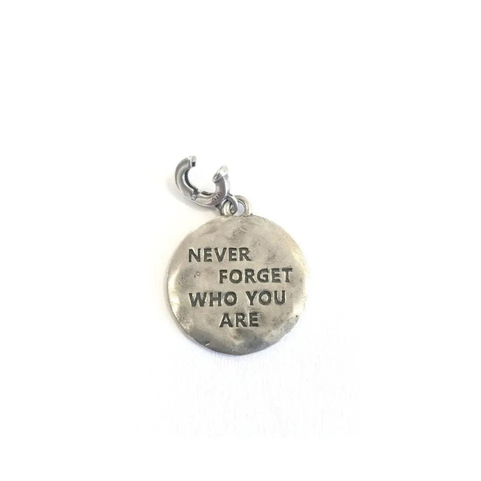 Charms Irene Collection*Spadarella Gioielli Charm targhetta Never forget... - CIC18