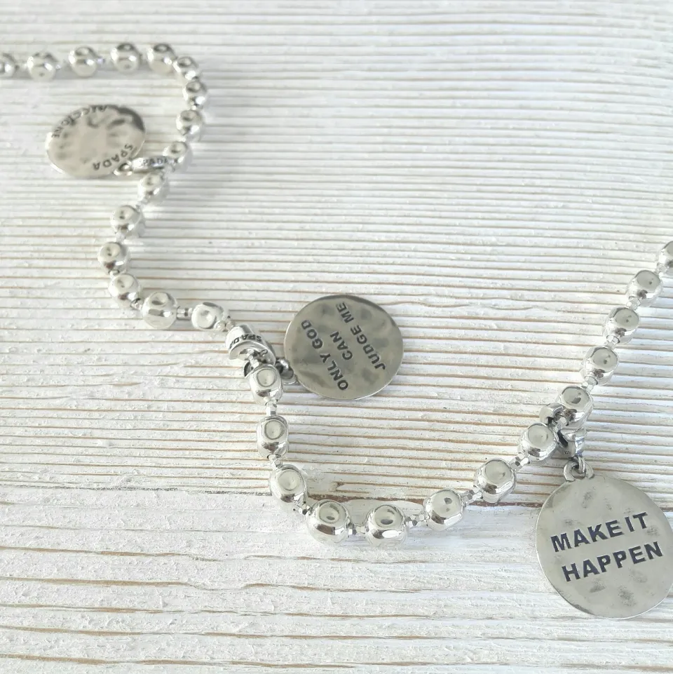charm_targhetta_never_giv_2.webp Charms Irene Collection*Spadarella Gioielli Charm targhetta Never give up - CIC16