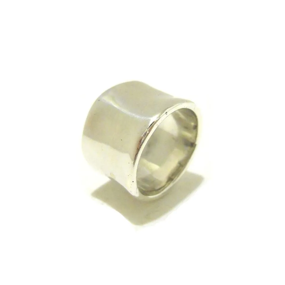 Anelli*Spadarella Gioielli Fascia martellata - AN543