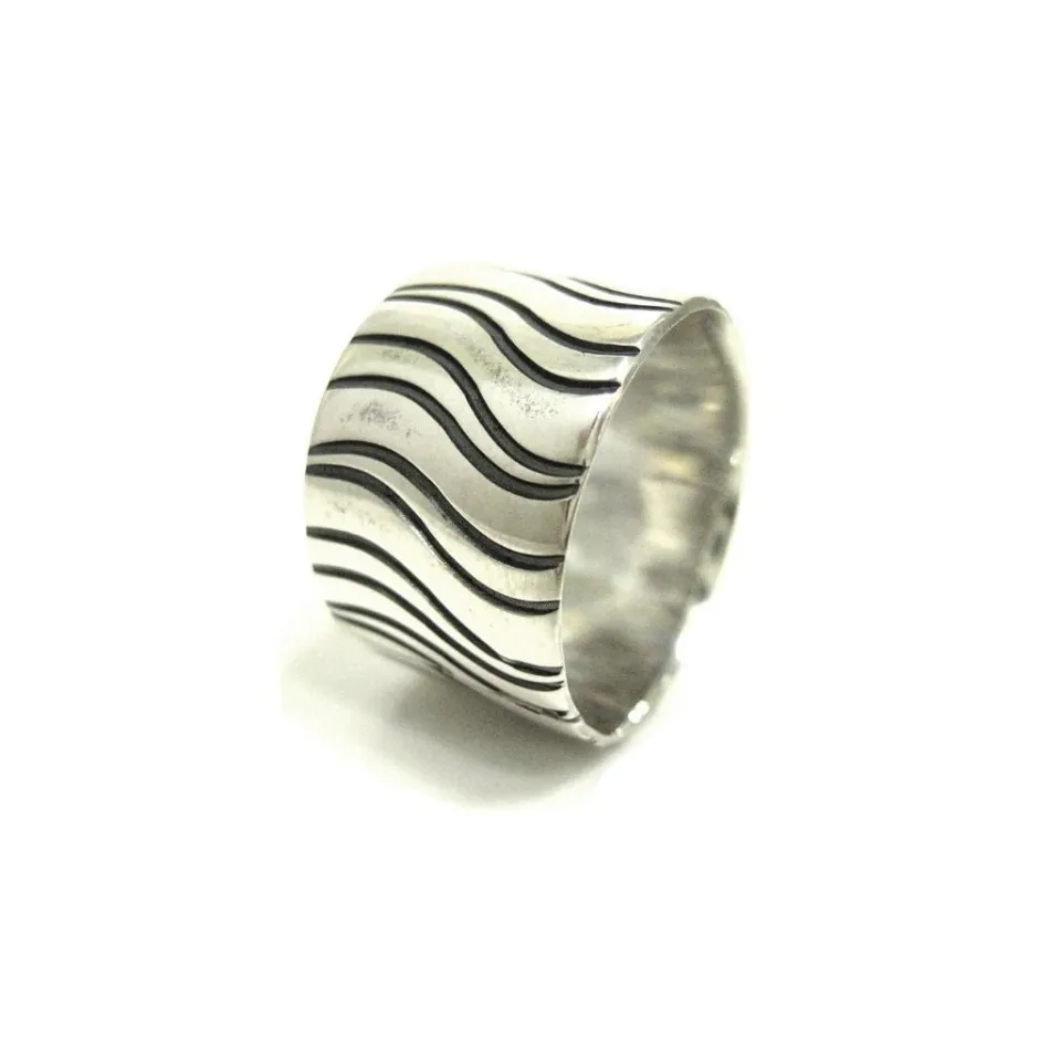 Anelli*Spadarella Gioielli Fascia onde - AN433