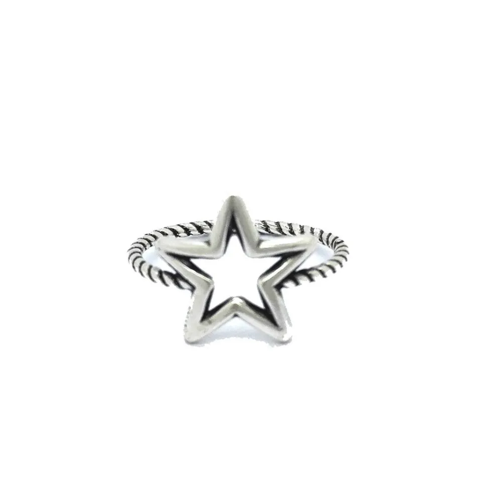 Anelli*Spadarella Gioielli Fedina stella - AN663
