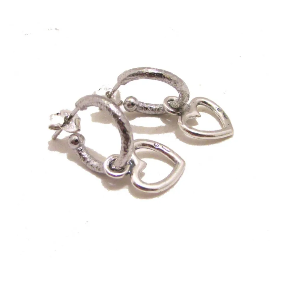 Bracciali | Orecchini*Spadarella Gioielli Orecchini a cerchio cuore - OR741