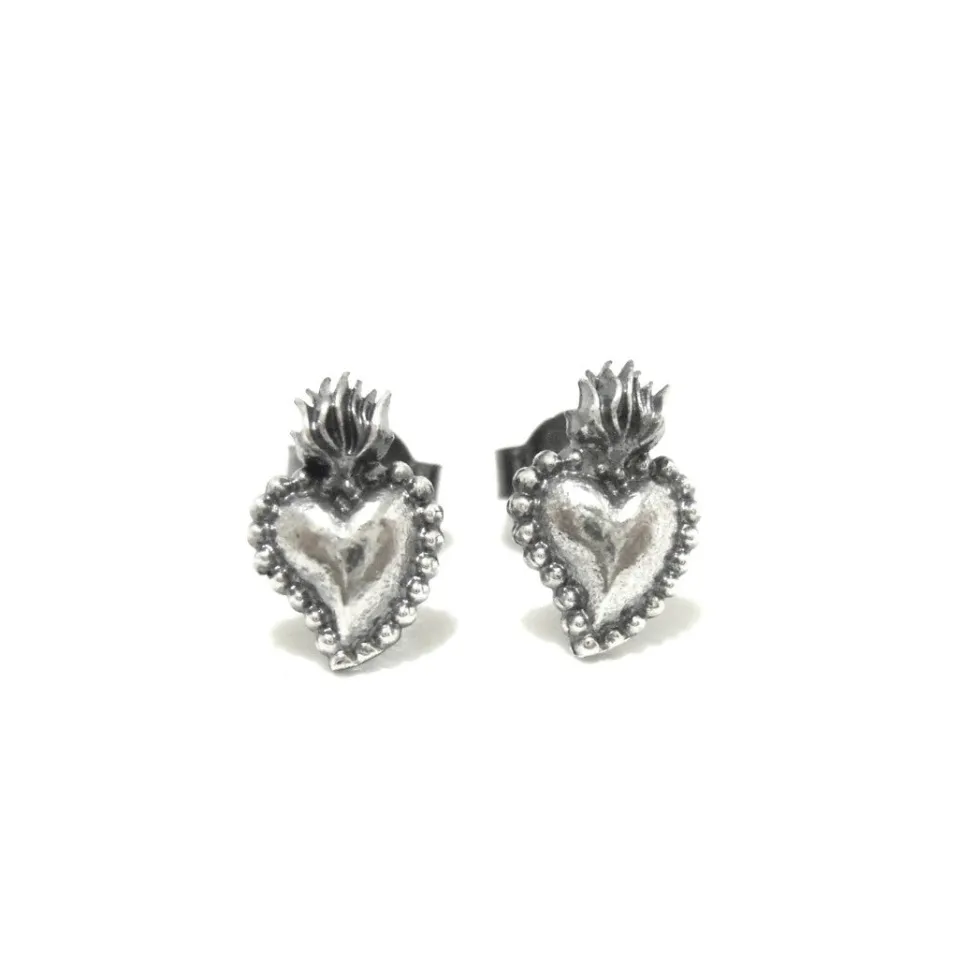 Bracciali | Orecchini*Spadarella Gioielli Orecchini a lobo cuore sacro - OR701