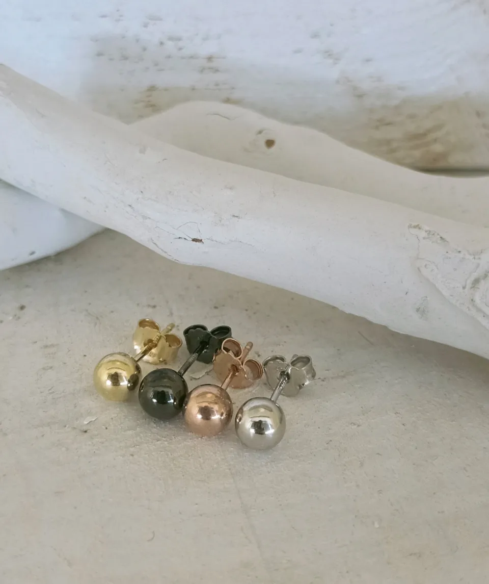 Bracciali | Orecchini*Spadarella Gioielli Orecchini a lobo sfera - OR772