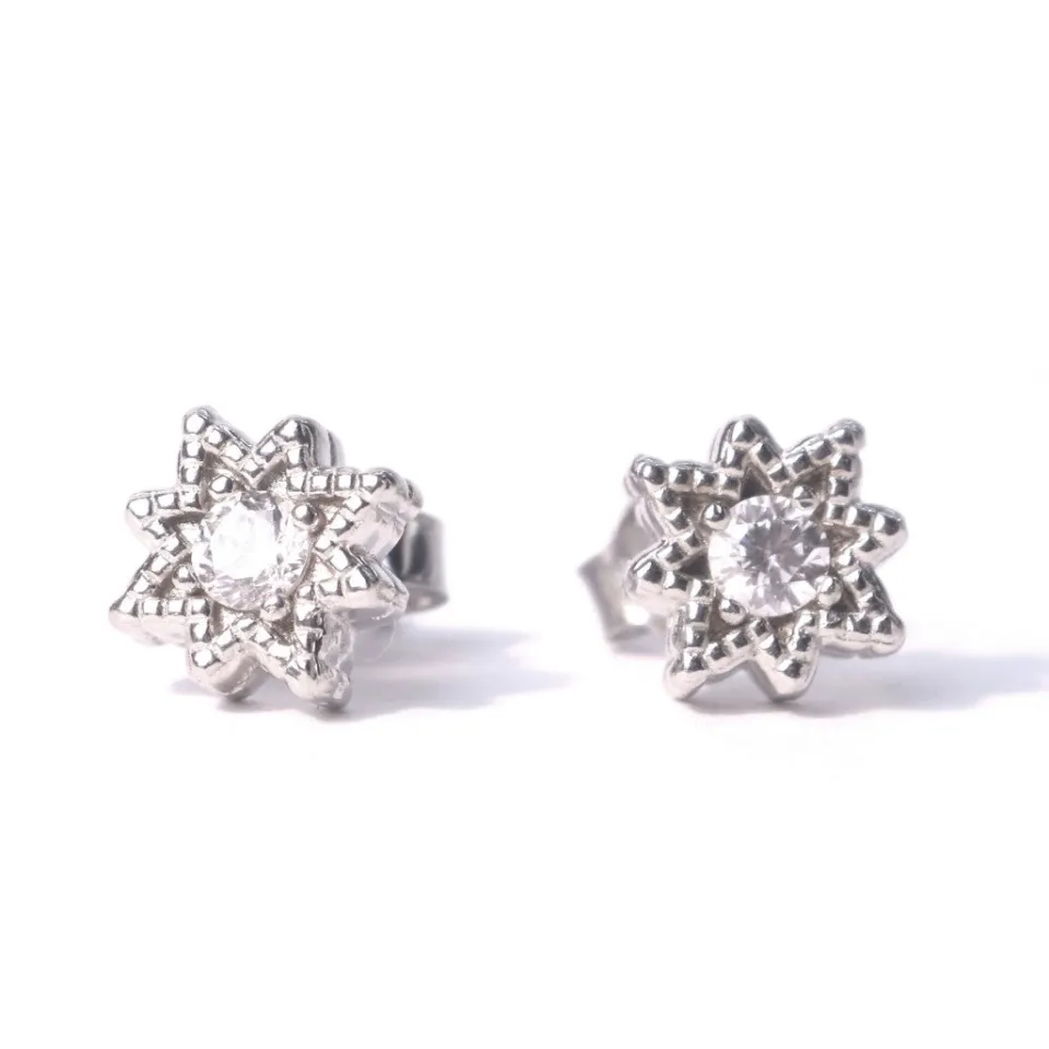 Bracciali | Orecchini*Spadarella Gioielli Orecchini a lobo stella zirconi - OR842