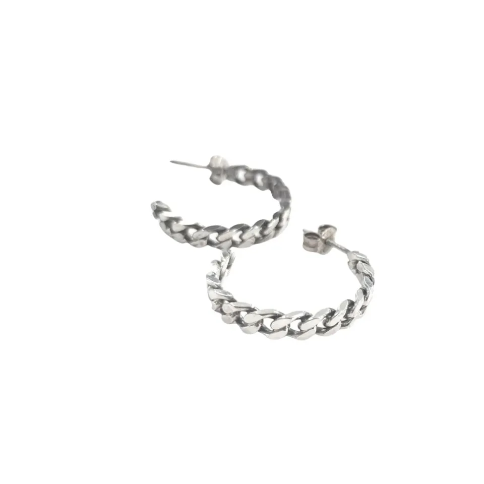 Bracciali | Orecchini*Spadarella Gioielli Orecchini cerchietto catena - Or789
