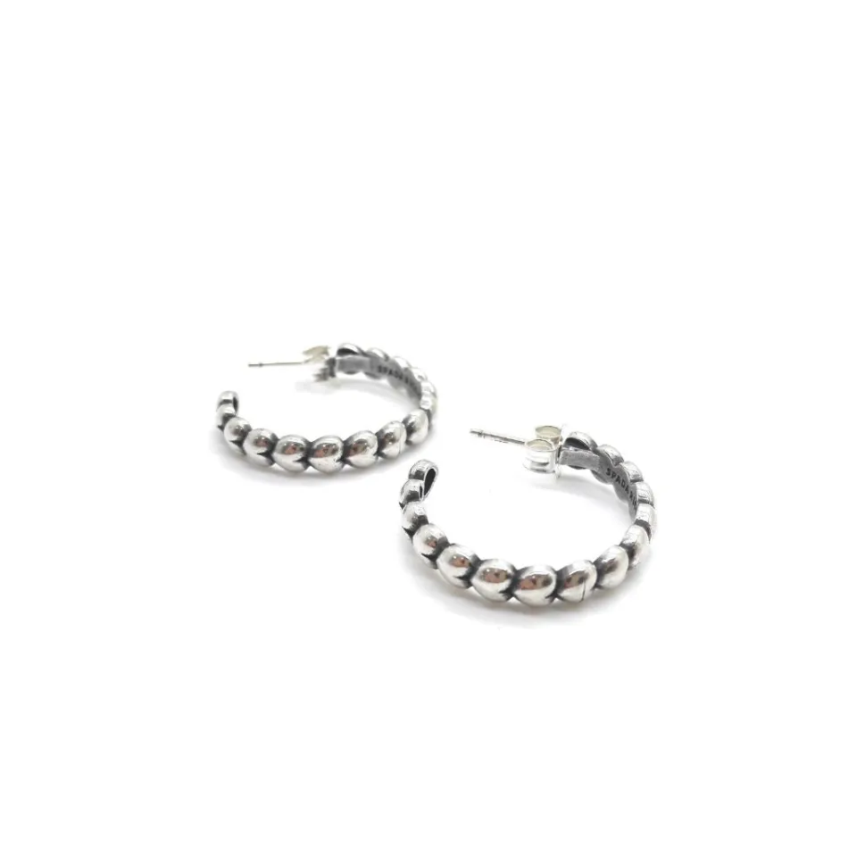 Bracciali | Orecchini*Spadarella Gioielli Orecchini cerchietto cuori - Or794