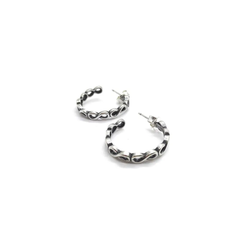 Bracciali | Orecchini*Spadarella Gioielli Orecchini cerchietto infinito - OR790