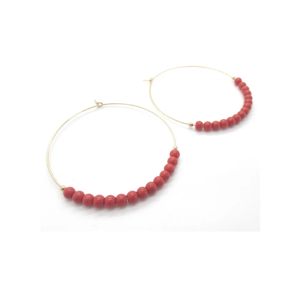 Bracciali | Orecchini*Spadarella Gioielli Orecchini cerchio pietrine - OR801