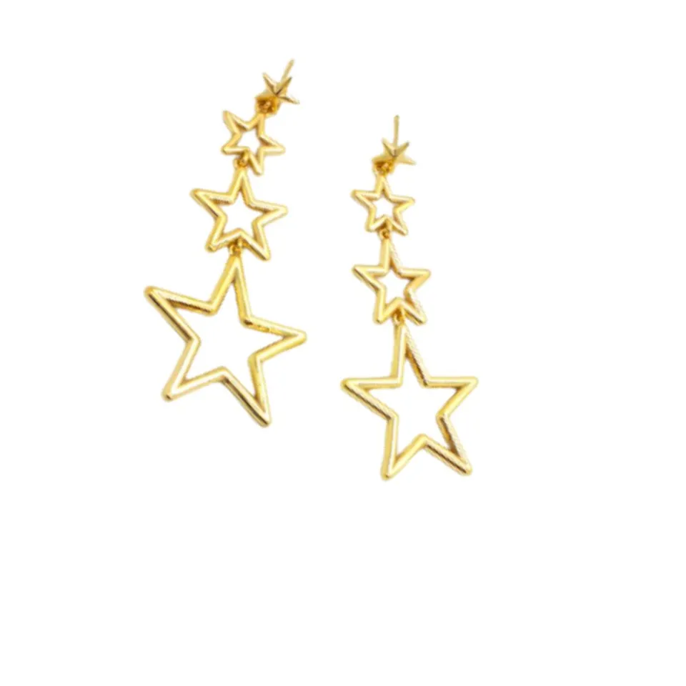 Bracciali | Orecchini*Spadarella Gioielli Orecchini pendenti con stelle - OR760