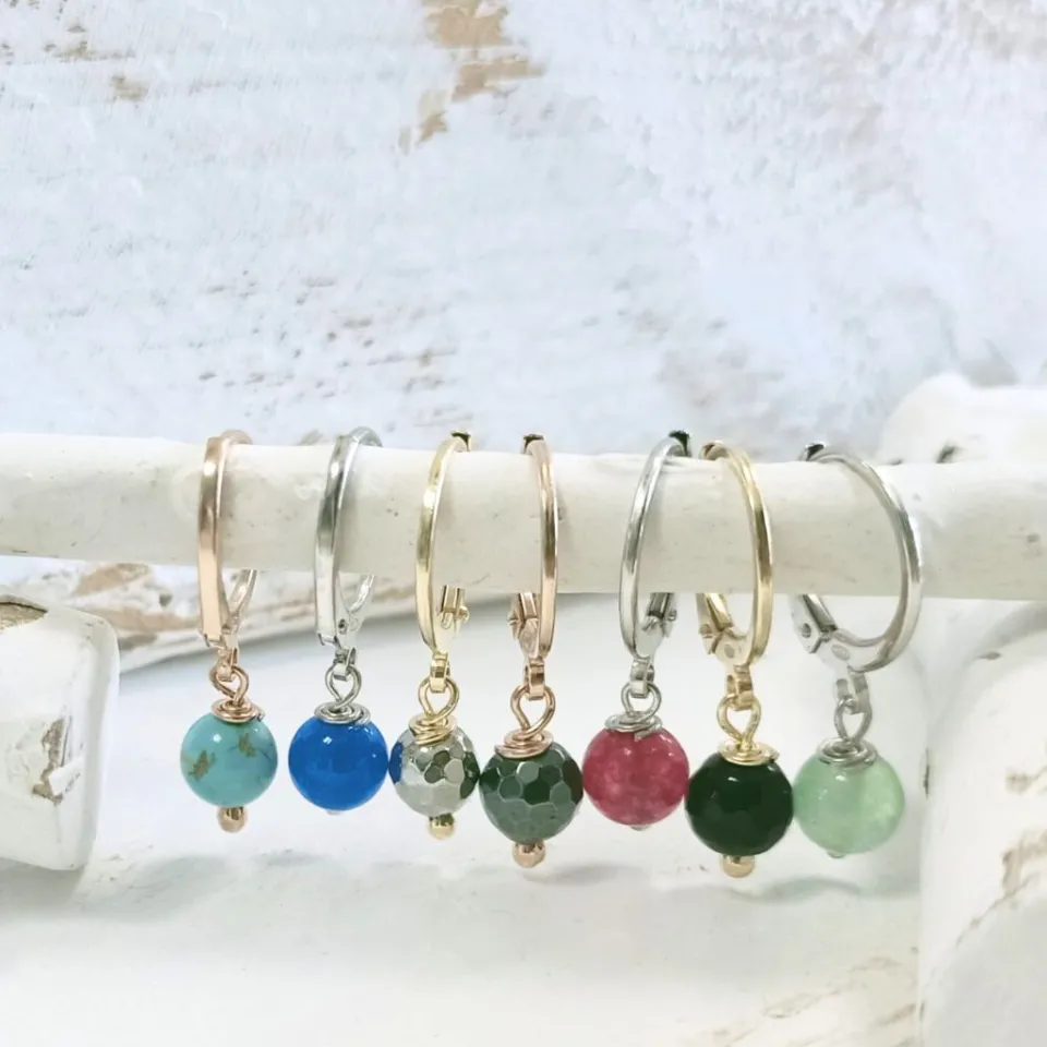 Bracciali | Orecchini*Spadarella Gioielli Orecchini pendenti pietrine - OR828